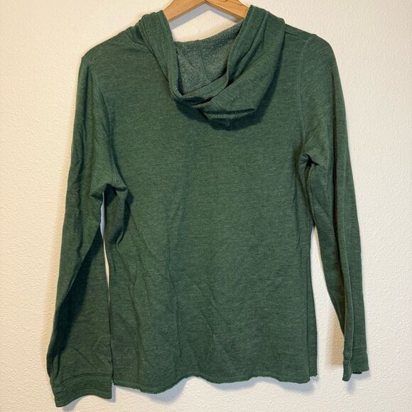 Green Bay Packers NFL V Neck Fleece Hooded Sweatshirt Size Large - Picture 4 of 5